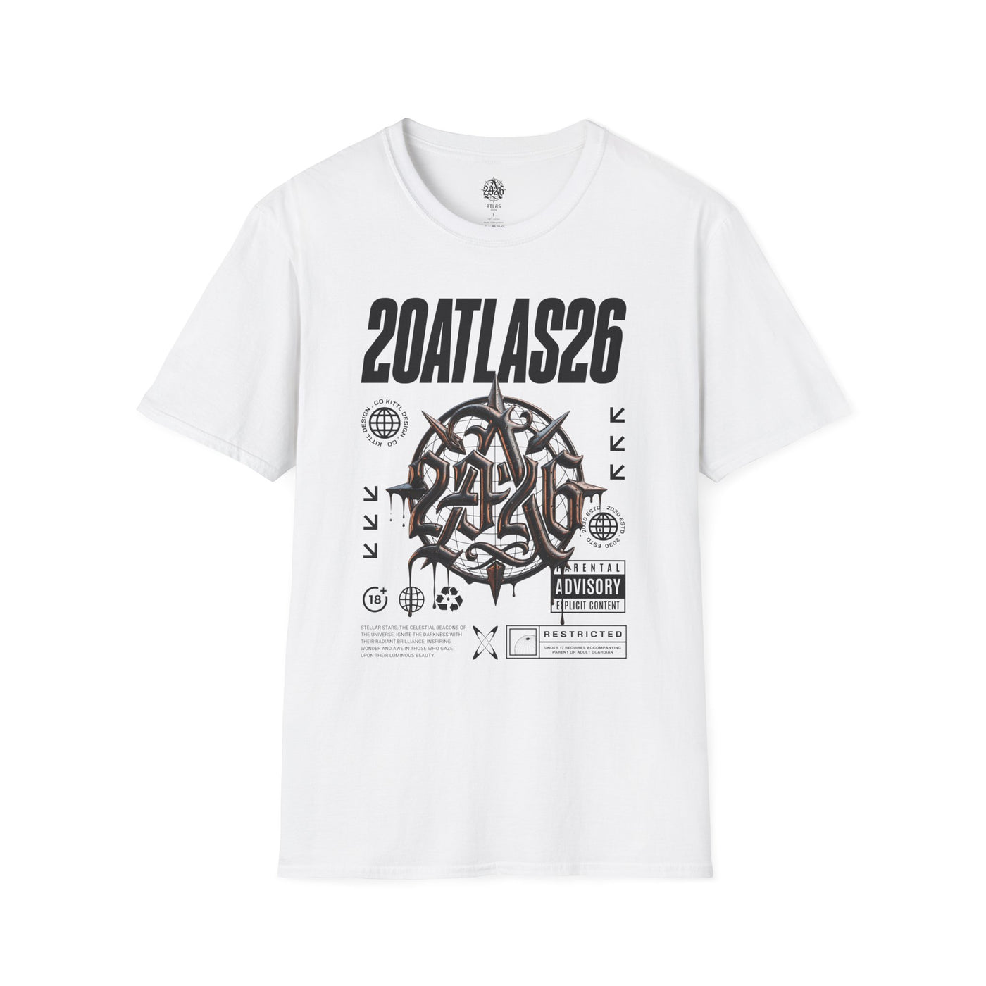 "ATLAS" | Unisex Streetwear T-shirt